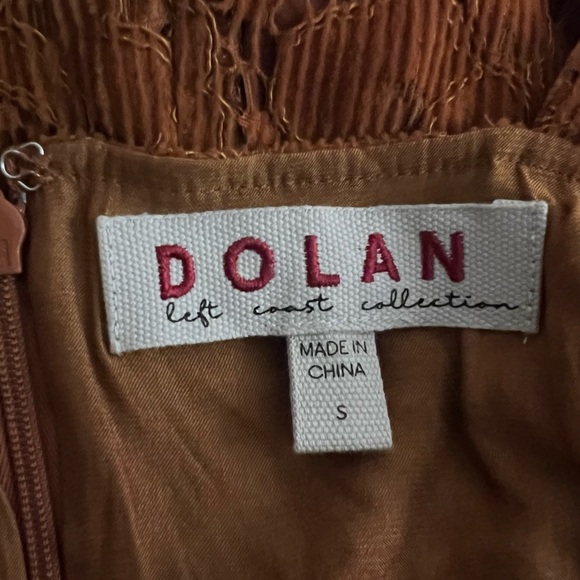 HTF Anthropologie DOLAN Collection Hattie Corduroy Overall Dress & Blouse Small - Picture 6 of 16